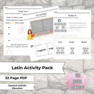 Preschool Latin Pack (Pre-K through 1st Grade)