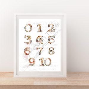 St. Joseph's Nursery 0-10 Number Poster