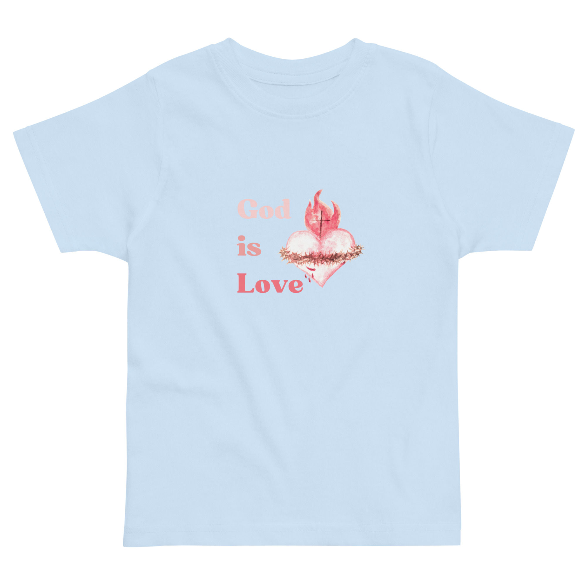 God is Love Toddler Tee Shirt - Image 2