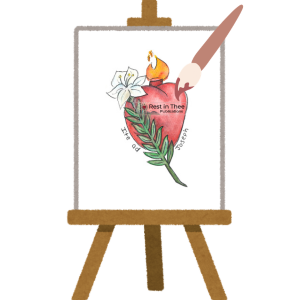 Watercolor Paint Kit Heart of St. Joseph Ad