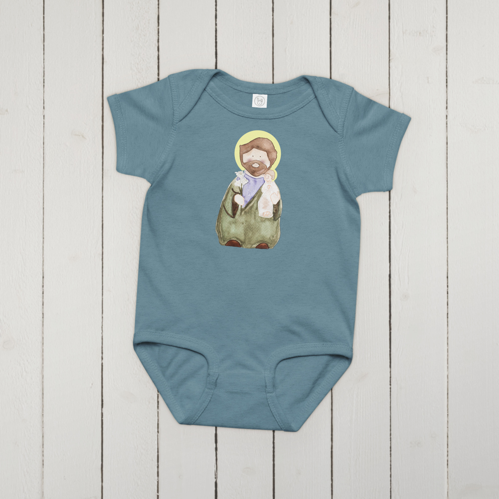 St. Joseph Catholic Baby Onesie