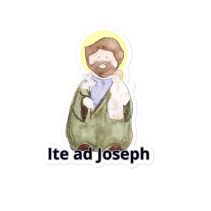 St. Joseph Ite ad Joseph Sticker