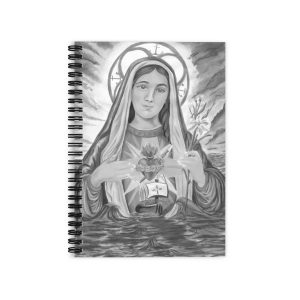 Our Lady Star of the Sea Lined Notebook